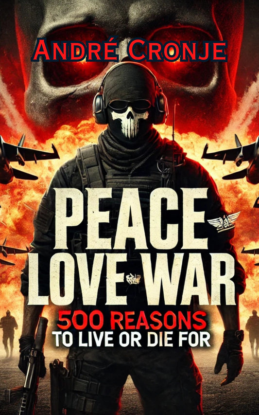 PEACE LOVE WAR: 500 Reasons to Live or Die For